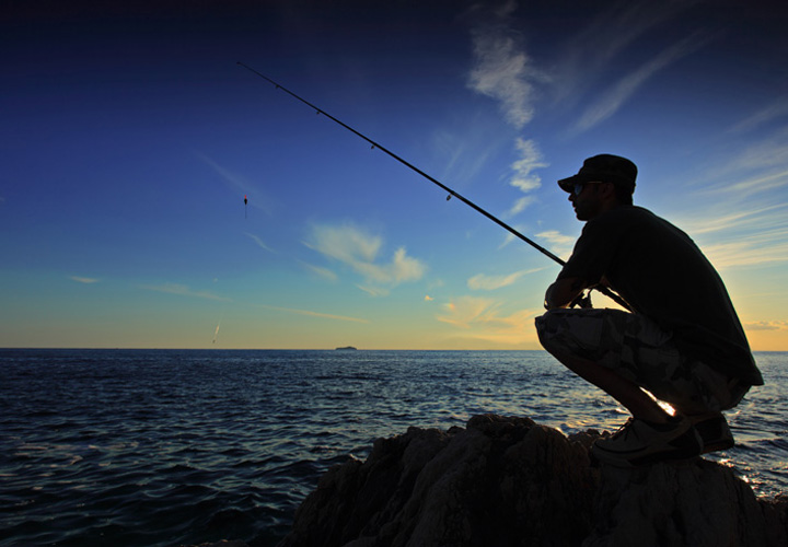 sunset-fishing